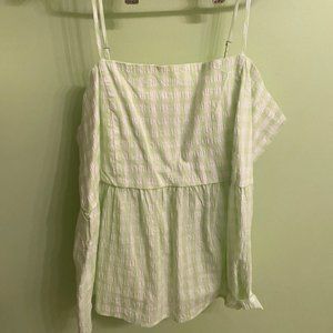 Target Lime Green Flowy Tank